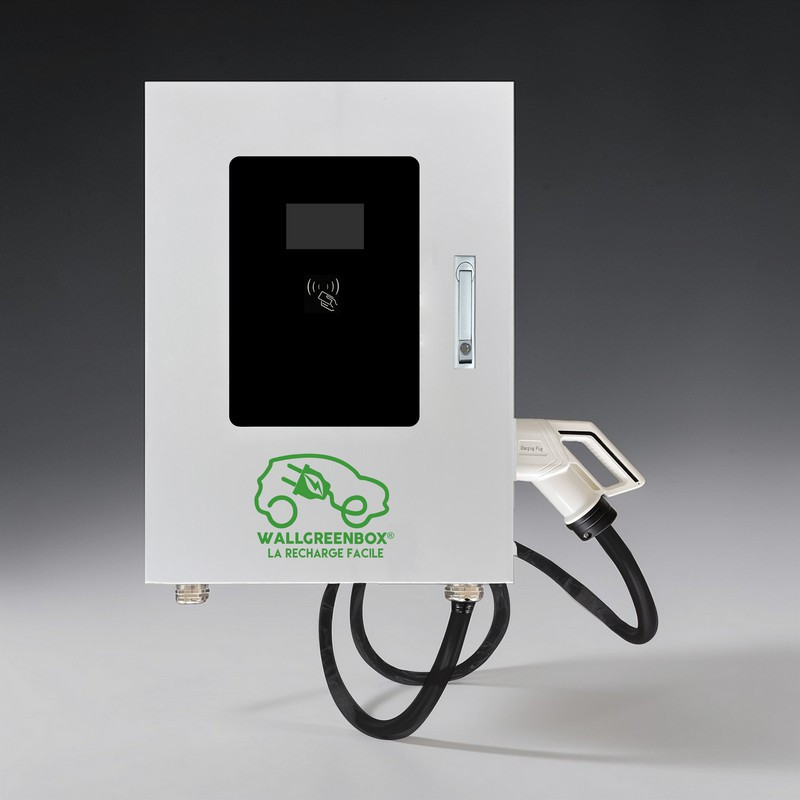 Borne de recharge rapide JUPITER DC 40 KW pose murale