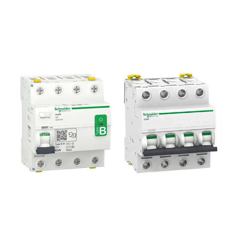 Schneider Electric Type B pack for 22kW charging station view 2